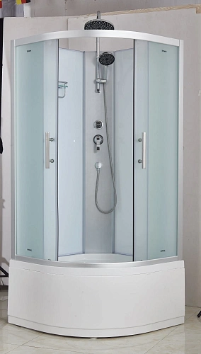 Душевая кабина Timo Imwei XS-90SF 90x90 стекло матовое, профиль хром Душевая кабина Timo Imwei XS-90SF 90x90 стекло матовое, профиль хром