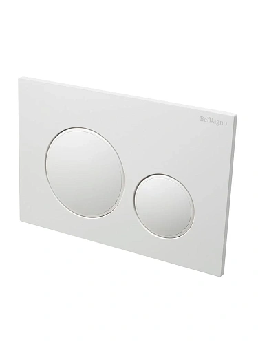 Клавиша смыва BelBagno BB-17C-BL белый глянец Клавиша смыва BelBagno BB-17C-BL белый глянец