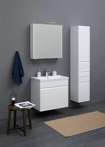 Комплект мебели Aquanet Палермо 60 белый 00209024 Комплект мебели Aquanet Палермо 60 белый 00209024