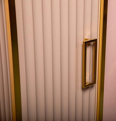 Шкаф-пенал Armadi Art MONACO 868-CPG-L капучино глянец + золото L Шкаф-пенал Armadi Art MONACO 868-CPG-L капучино глянец + золото L