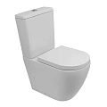 Унитаз напольный BelBagno SFERA-TOR BB2141CP-TOR/BB2141T/BB865SC безободковый с сиденьем Унитаз напольный BelBagno SFERA-TOR BB2141CP-TOR/BB2141T/BB865SC безободковый с сиденьем