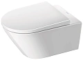 Унитаз подвесной Duravit D-Neo 45770900A1 Rimless с сиденьем микролифт Soft Close, цвет белый Унитаз подвесной Duravit D-Neo 45770900A1 Rimless с сиденьем микролифт Soft Close, цвет белый