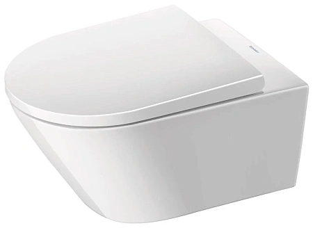 Унитаз подвесной Duravit D-Neo 45770900A1 Rimless с сиденьем микролифт Soft Close, цвет белый Унитаз подвесной Duravit D-Neo 45770900A1 Rimless с сиденьем микролифт Soft Close, цвет белый