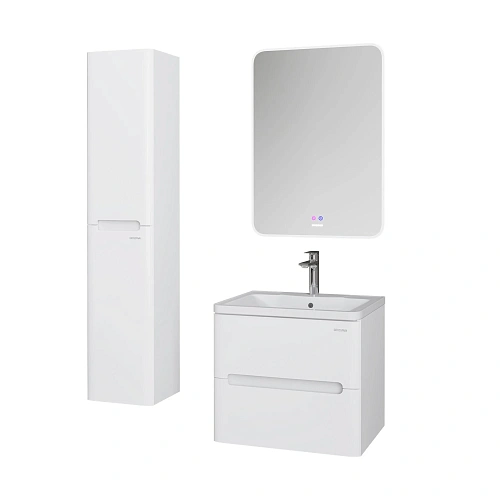 Тумба под раковину GROSSMAN АДЕЛЬ-НОРМА-60 см белая (ум. Aдель-60) подвесная 106038 Тумба под раковину GROSSMAN АДЕЛЬ-НОРМА-60 см белая (ум. Aдель-60) подвесная 106038