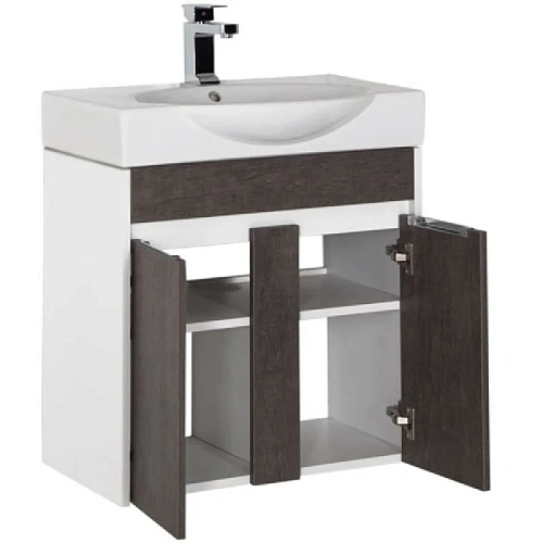 Комплект мебели Aquanet Коста 65 белый/дуб антик 00188419 Комплект мебели Aquanet Коста 65 белый/дуб антик 00188419