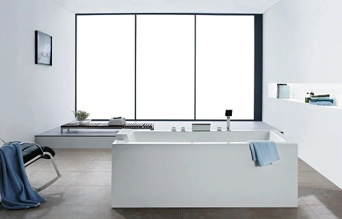 Ванна отдельностоящая ABBER AB9406-1.6 160x80 универсальная, белая акриловая Ванна отдельностоящая ABBER AB9406-1.6 160x80 универсальная, белая акриловая