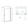 Душевая дверь RGW Leipzig LE-03 06120308-11 Душевая дверь RGW Leipzig LE-03 06120308-11