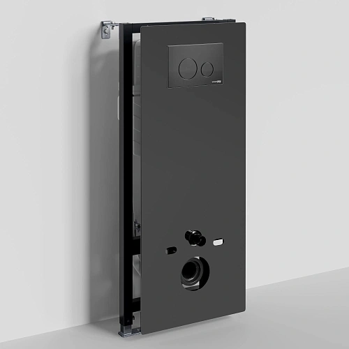 Инсталляция для унитаза WasserKRAFT Abens 20TLT.010.ME.BL.MB02 с клавишей смыва черный Инсталляция для унитаза WasserKRAFT Abens 20TLT.010.ME.BL.MB02 с клавишей смыва черный