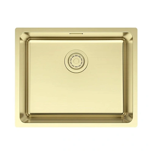 Кухонная мойка Paulmark YUNI 54 UN YU54-LG, светлое золото, 540х440мм Кухонная мойка Paulmark YUNI 54 UN YU54-LG, светлое золото, 540х440мм