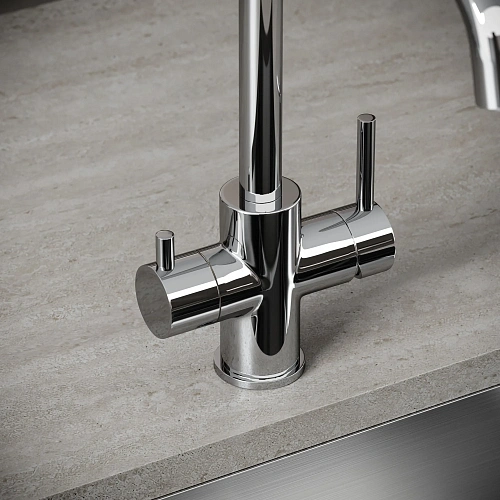 Смеситель для кухни SANCOS Vela SC4013CH с возможностью подключения фильтра, хром Смеситель для кухни SANCOS Vela SC4013CH с возможностью подключения фильтра, хром