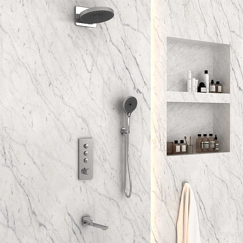 Душевая система Vincea Inspire VSFW-433TI1CH встраиваемая, хром Душевая система Vincea Inspire VSFW-433TI1CH встраиваемая, хром