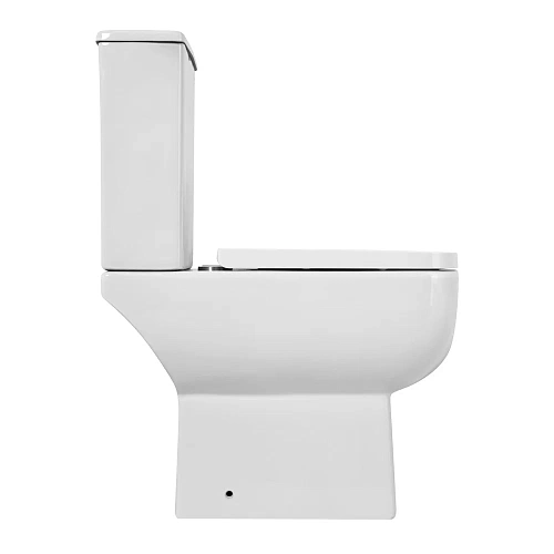 Чаша напольного унитаза BelBagno AURORA BB8604CPR/SC безободковая с сиденьем Чаша напольного унитаза BelBagno AURORA BB8604CPR/SC безободковая с сиденьем