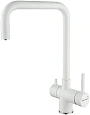 Смеситель для кухни Paulmark WETTER белый матовый We213030-WH Смеситель для кухни Paulmark WETTER белый матовый We213030-WH