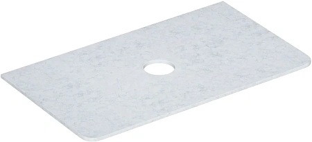 Столешница Allen Brau Paris 80 1.36014.AL акриловый камень альба Столешница Allen Brau Paris 80 1.36014.AL акриловый камень альба