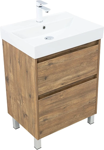 Тумба под раковину Aquanet Nova Lite 2.0 60 00346343 напольная, дуб рустикальный Тумба под раковину Aquanet Nova Lite 2.0 60 00346343 напольная, дуб рустикальный