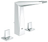 Картинка анонса товара «смеситель для раковины grohe allure brilliant на 3 отверстия с донным клапаном (высокий излив), хром 20344000»