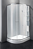 Картинка анонса товара «душевой уголок cezares anima-w-rh-2-120/100-p-cr-r 120x100см стекло рифленое, профиль хром»