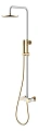 Душевая система Boheme STICK 128-WG WHITE DIAMOND GOLD Душевая система Boheme STICK 128-WG WHITE DIAMOND GOLD