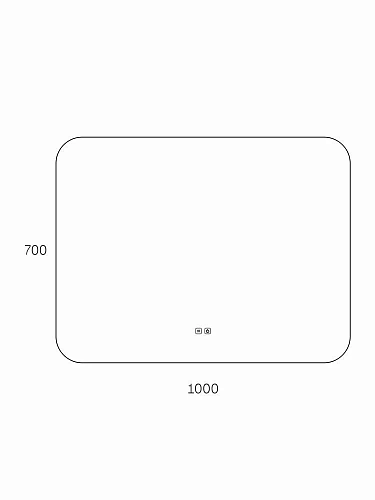 Зеркало Taliente Zled-B с LED-подсветкой, 100x70см, прямоугольное, с антизапотеванием TA-Zled-B10070 TA-Zled-B10070a Зеркало Taliente Zled-B с LED-подсветкой, 100x70см, прямоугольное, с антизапотеванием TA-Zled-B10070 TA-Zled-B10070a