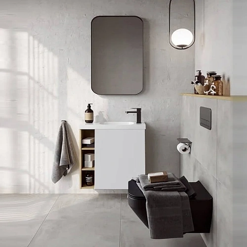 Корпус тумбы под раковину Aqwella Alba 60 R ALB0106RDD подвесной дуб давос 600х700х250 мм Корпус тумбы под раковину Aqwella Alba 60 R ALB0106RDD подвесной дуб давос 600х700х250 мм