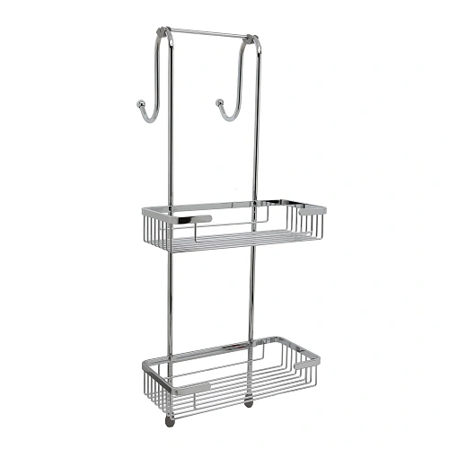 Полка WasserKRAFT K-72222 Комплект из держателей и 2-х навесных полок Полка WasserKRAFT K-72222 Комплект из держателей и 2-х навесных полок