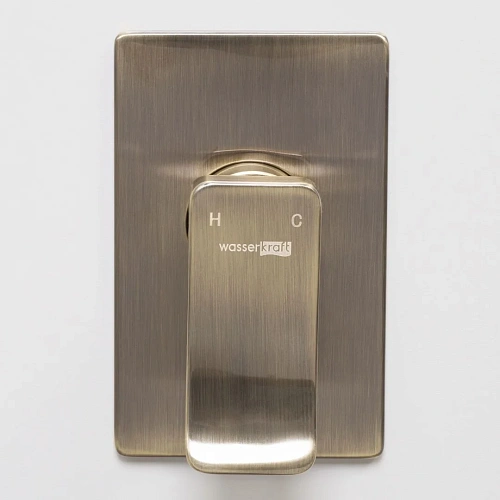 Смеситель для душа WasserKRAFT Exter 1651 светлая бронза Смеситель для душа WasserKRAFT Exter 1651 светлая бронза