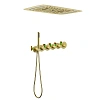 Душевая система Timo Saona SX-2319/17SM встраиваемая с термостатом золото матовое