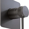 Смеситель для душа Allen Brau Priority 5.31012-MG (с внутренней частью, 1 выход) графит брашированный Смеситель для душа Allen Brau Priority 5.31012-MG (с внутренней частью, 1 выход) графит брашированный