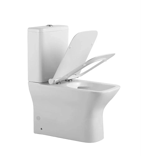 Унитаз напольный Agger AT02000 безободковый, сиденье с микролифтом Унитаз напольный Agger AT02000 безободковый, сиденье с микролифтом