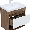 Тумба под раковину Aquanet Тренд 50 00345116 дуб рустикальный/белый сатин Тумба под раковину Aquanet Тренд 50 00345116 дуб рустикальный/белый сатин