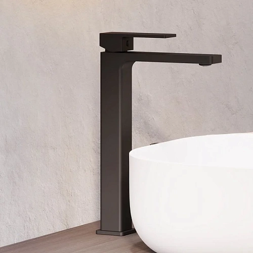 Смеситель для раковины Damixa Gala 530250300 высокий, черный Смеситель для раковины Damixa Gala 530250300 высокий, черный