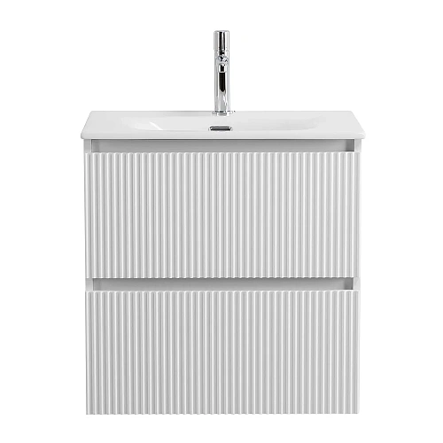 Тумба под раковину BelBagno UNO-MINI-600-2C-SO-BO Bianco Opaco, 600x395x608 Тумба под раковину BelBagno UNO-MINI-600-2C-SO-BO Bianco Opaco, 600x395x608