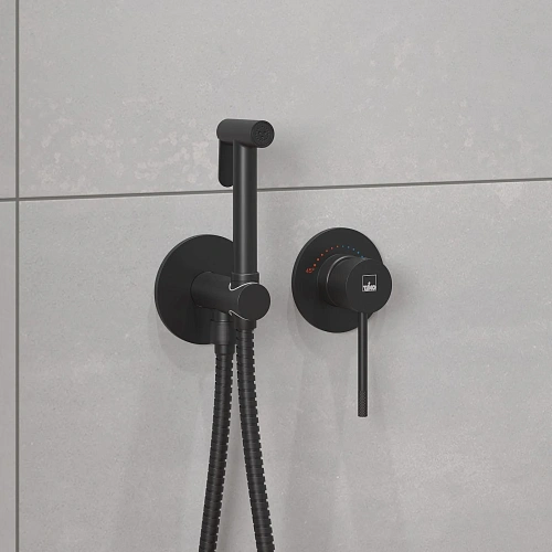 Гигиенический душ Timo Saona 2339/03SM с термостатотом черный Гигиенический душ Timo Saona 2339/03SM с термостатотом черный