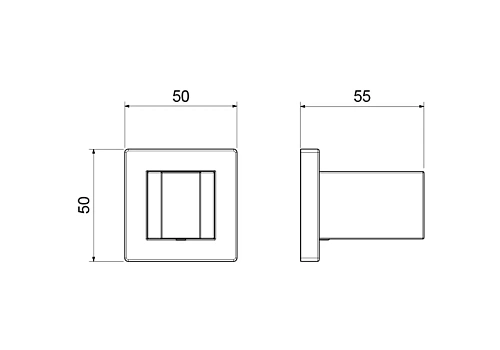 Держатель ручного душа Aquatek AQ2401MB Черный матовый Держатель ручного душа Aquatek AQ2401MB Черный матовый