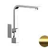 Смеситель для раковины Remer Absolute AU10GBG, золото брашированное Смеситель для раковины Remer Absolute AU10GBG, золото брашированное