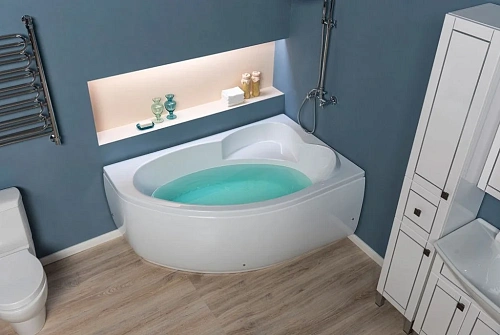 Акриловая ванна Aquanet Sarezo 160x100 R 00204037 Акриловая ванна Aquanet Sarezo 160x100 R 00204037