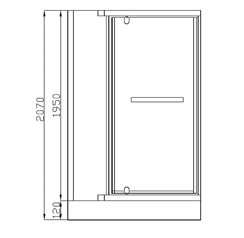 Душевой уголок Ceruttispa MIMI ZQ91B без поддона 90x90x195 Душевой уголок Ceruttispa MIMI ZQ91B без поддона 90x90x195