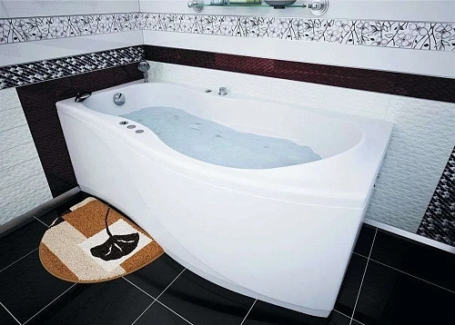 Акриловая ванна Aquanet Borneo 170x75/90 R 00203910 Акриловая ванна Aquanet Borneo 170x75/90 R 00203910