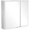 Картинка анонса товара «зеркальный шкаф villeroy &amp; boch my view now a4568000 с подсветкой встраиваемый 80 х 75 см»