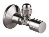 Картинка анонса товара «вентиль угловой grohe 1/2 дюймаx3/8 дюйма, 1 шт, темный графит, глянец (22039a00)»