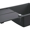 Кухонная мойка GROHE K400, 1000 x 500 мм, черный гранит (31641AP0) Кухонная мойка GROHE K400, 1000 x 500 мм, черный гранит (31641AP0)