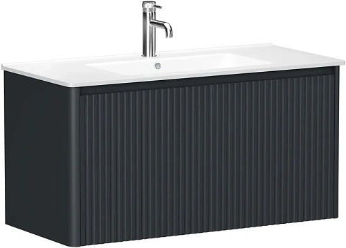 Тумба под раковину Allen Brau Gravity 100 1.370018.AM антрацит матовый Тумба под раковину Allen Brau Gravity 100 1.370018.AM антрацит матовый