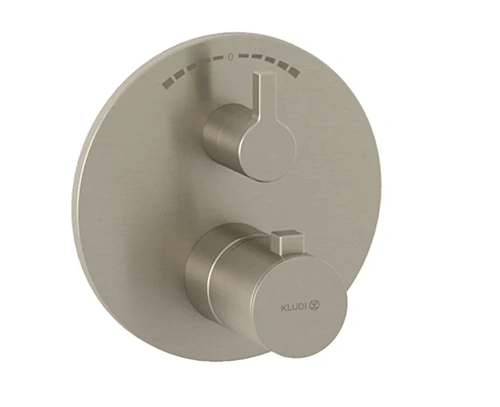 Смеситель для душа Kludi NOVA FONTE 20885N515 встраиваемый с термостатом для SLIM.BOXX 88022 брашированный никель Смеситель для душа Kludi NOVA FONTE 20885N515 встраиваемый с термостатом для SLIM.BOXX 88022 брашированный никель