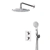 Душевая система CEZARES LEAF-DSIP-T-25-01 встраиваемая, термостатическая, верхний душ 25 см, Хром Душевая система CEZARES LEAF-DSIP-T-25-01 встраиваемая, термостатическая, верхний душ 25 см, Хром