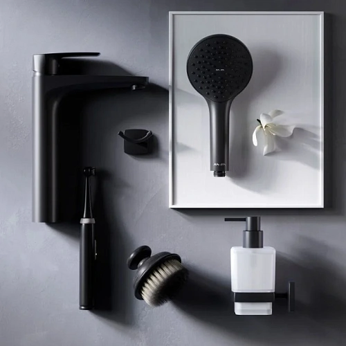 Смеситель для раковины AM.PM Gem F90A92022 высокий, черный Смеситель для раковины AM.PM Gem F90A92022 высокий, черный