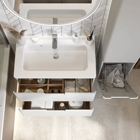 Раковина PRATO MAT - 80 291402М белый матовый Раковина PRATO MAT - 80 291402М белый матовый