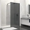 Душевая перегородка Vincea Walk-In VSW-1HS100GFB 1000x2000 черный матовый, стекло матовое тонированное Душевая перегородка Vincea Walk-In VSW-1HS100GFB 1000x2000 черный матовый, стекло матовое тонированное