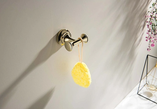 Крючок Aquatek КЛАССИК AQ4502PG золото полированное Крючок Aquatek КЛАССИК AQ4502PG золото полированное