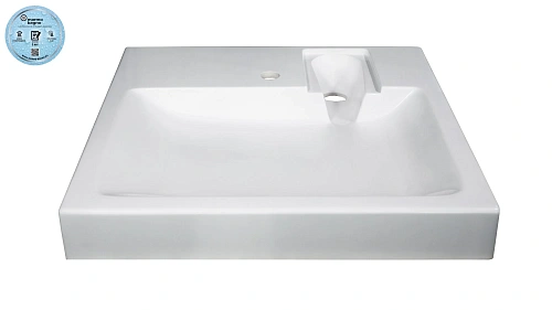 Раковина Marmo Bagno Дельта 60х60 MB-DL60-60 над стиральной машиной Раковина Marmo Bagno Дельта 60х60 MB-DL60-60 над стиральной машиной