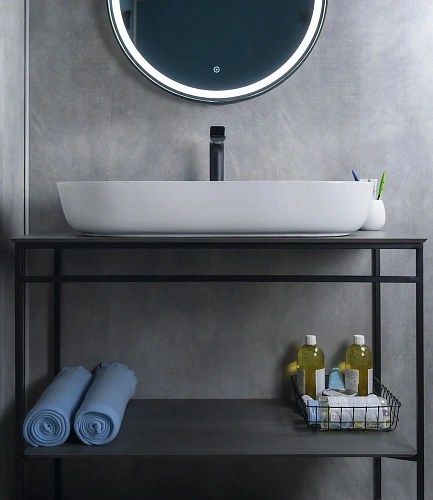 Раковина Gid N9348 51200 накладная белая 81x41x14 Раковина Gid N9348 51200 накладная белая 81x41x14